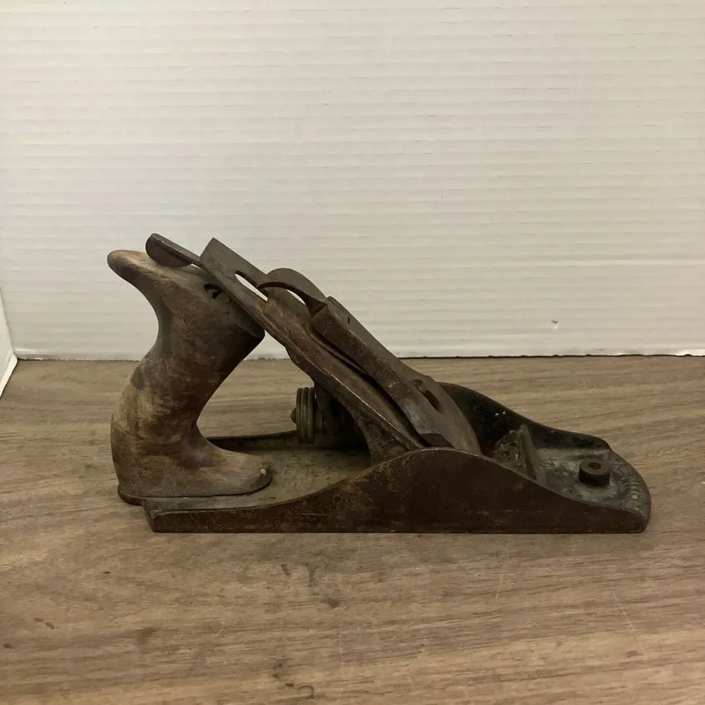 Antique Stanley Bailey No.3 Smooth Plane Type 19‎ Old Woodworking Tools